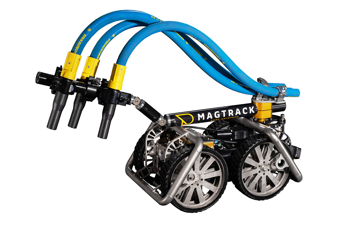 DERC MagTrack Carrier with Sandblaster Swing Arm